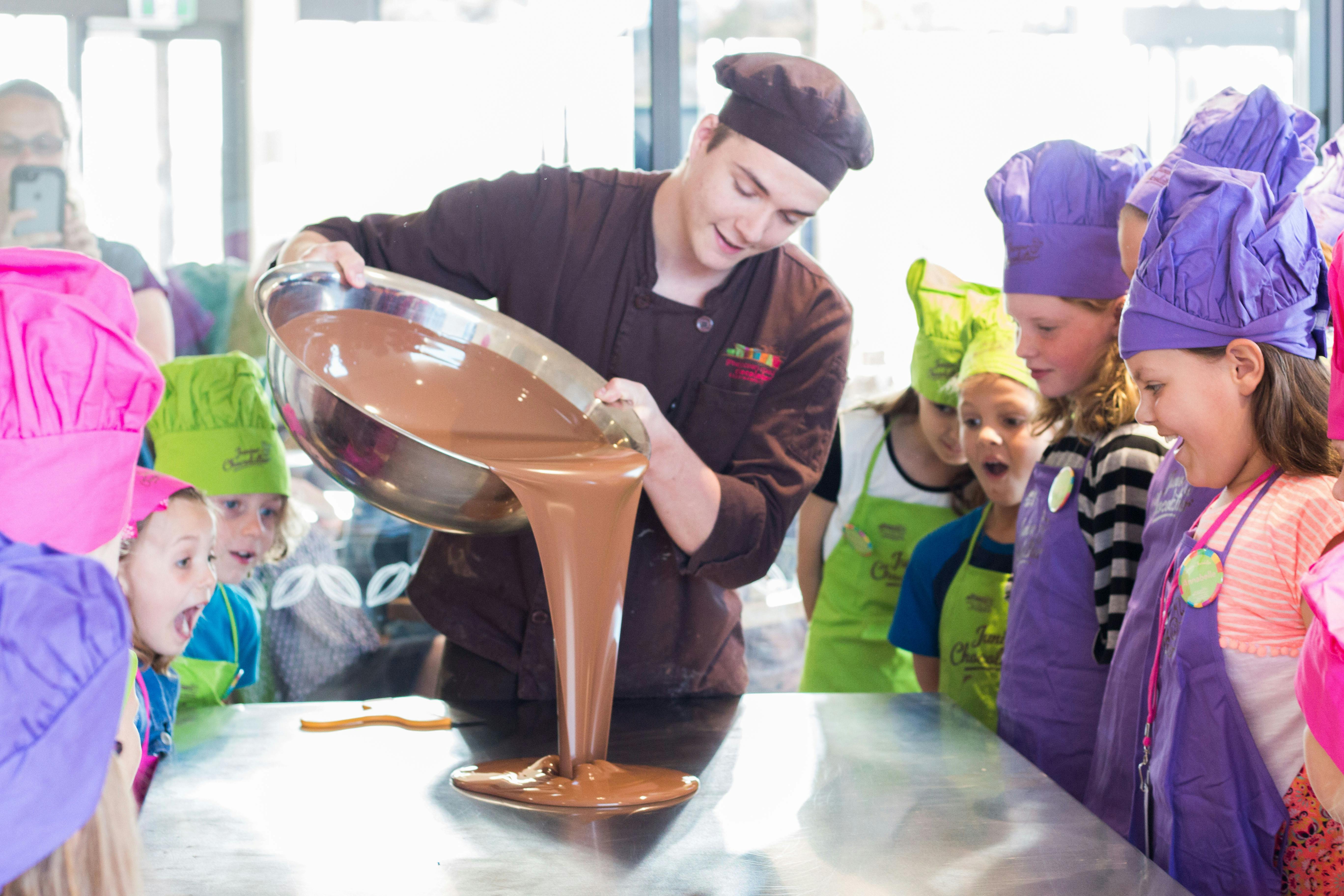 Junior Chocolatier Classes at the Great Ocean Road Chocolaterie & Ice Creamery